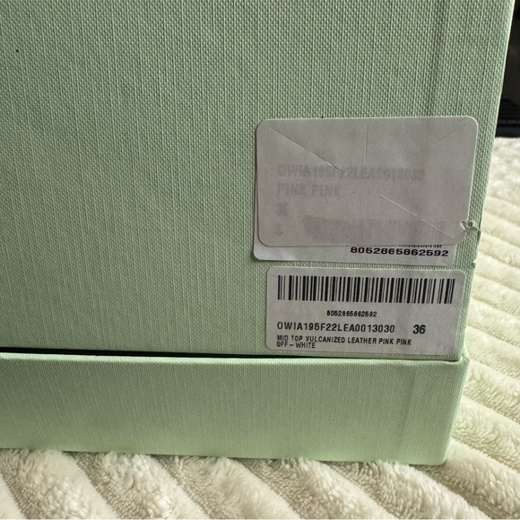 Off-white vulcanized high top leather - Picture 3 of 4